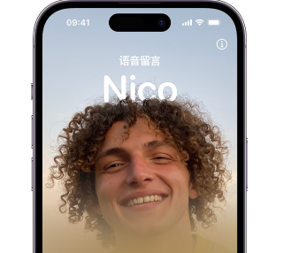 资阳苹果15服务站分享iPhone15实时语音留言开启方法 